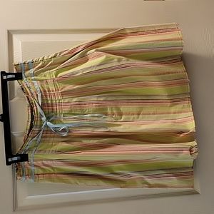 Old Navy striped cotton skirt